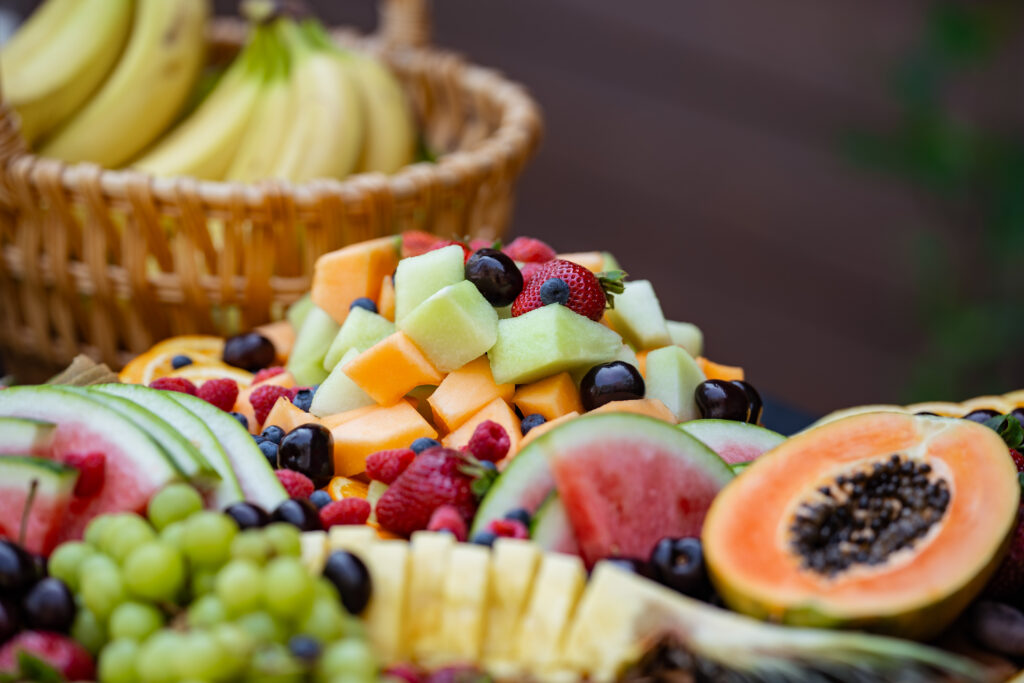 fruit at reception