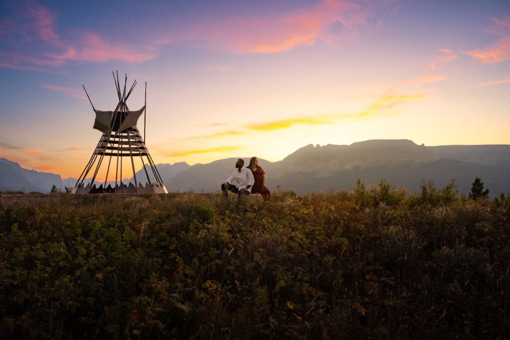 St. Mary Engagement session beautiful sunset.