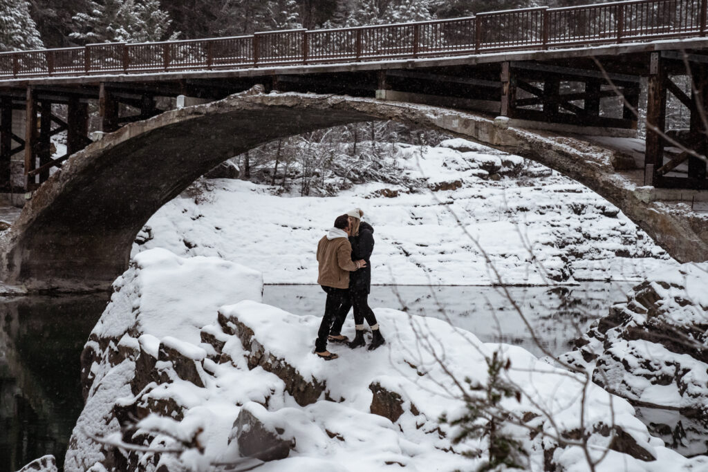 Sunrise Proposal in West Glacier, Montana.