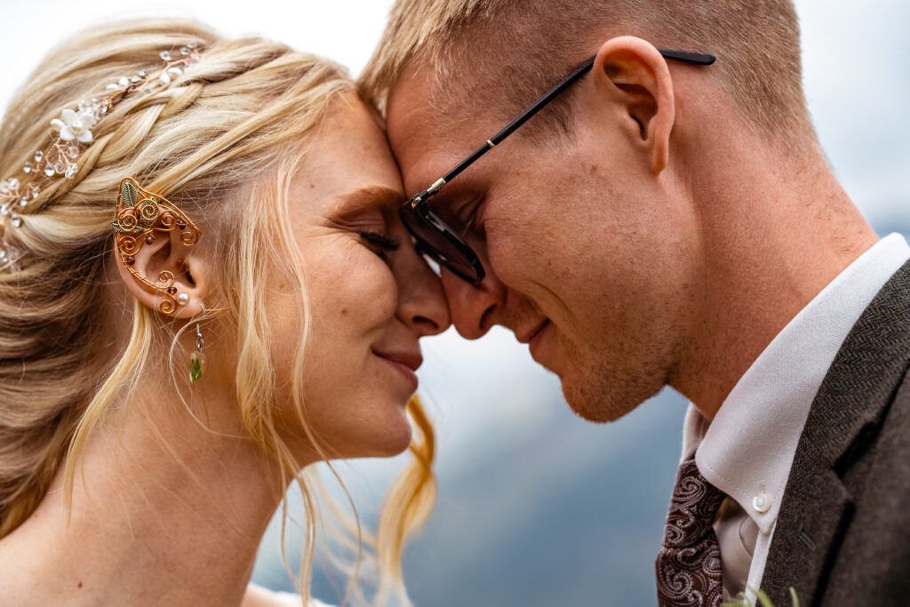 Intimate elopement in Montana